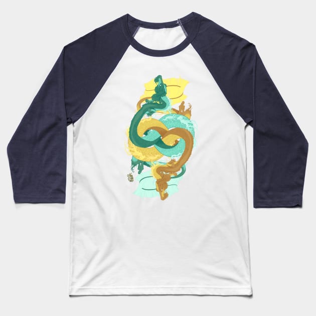 Falkor Baseball T-Shirt by Tinebra